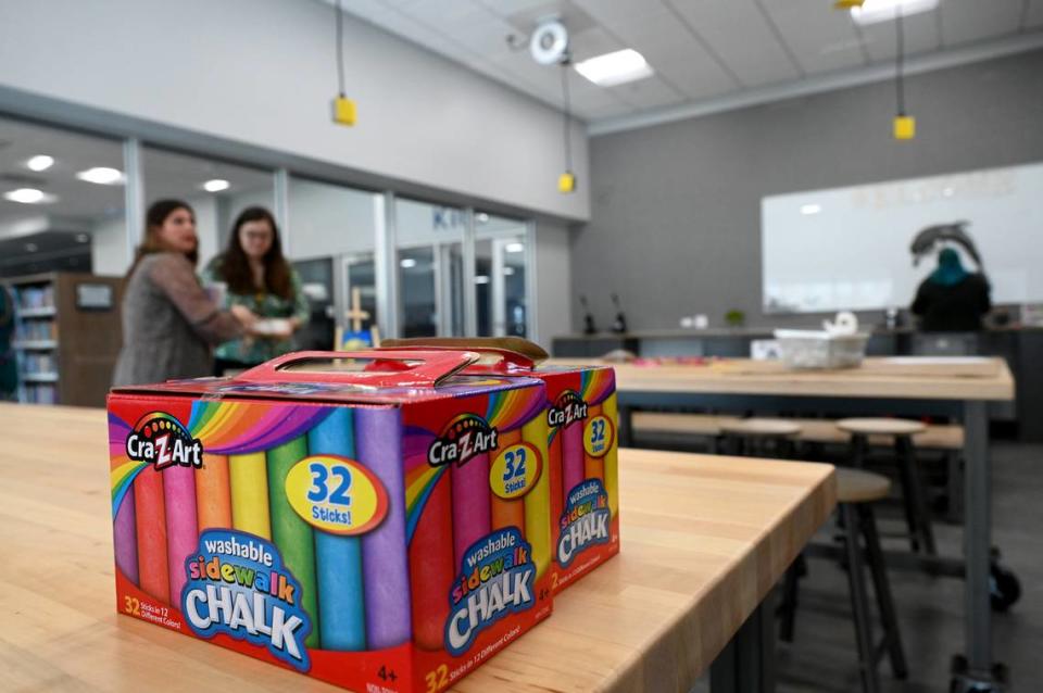 The Lakewood Ranch Library at 16410 Rangeland Parkway will open Friday, Jan. 12, 2024. The newest county library features a “creative” room. Tiffany Tompkins/ttompkins@bradenton.com