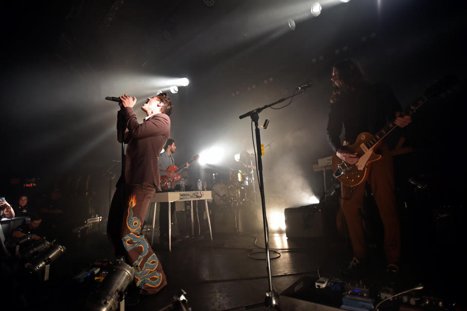 Harry Styles performs for SiriusXM from The Roxy Theatre on May 17, 2017 in West Hollywood, California. (Photo by Emma McIntyre/Getty Images for SiriusXM)