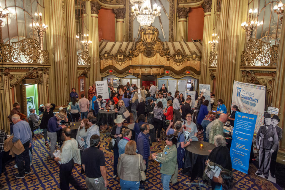 Lobby of the Los Angeles Theater - Credit: Mike Hume