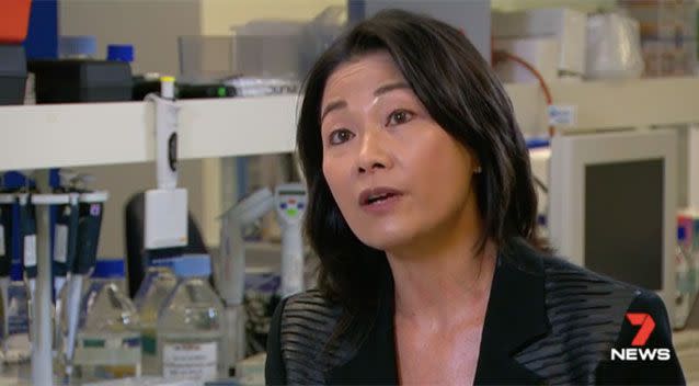 Professor Mimi Tang. Source: 7News