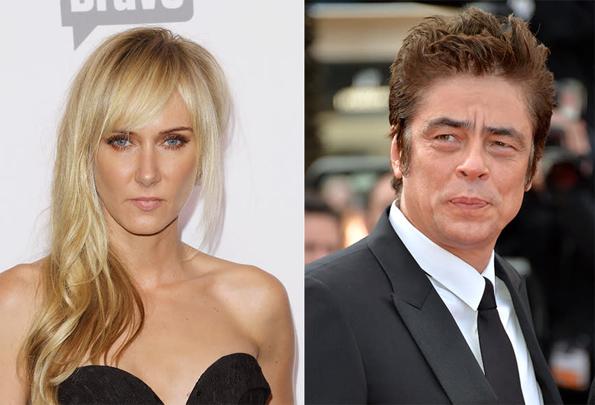 Kimberly Stewart & Benicio Del Toro