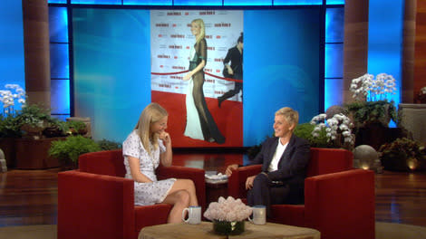 Gwyneth Paltrow on Her Sheer Dress