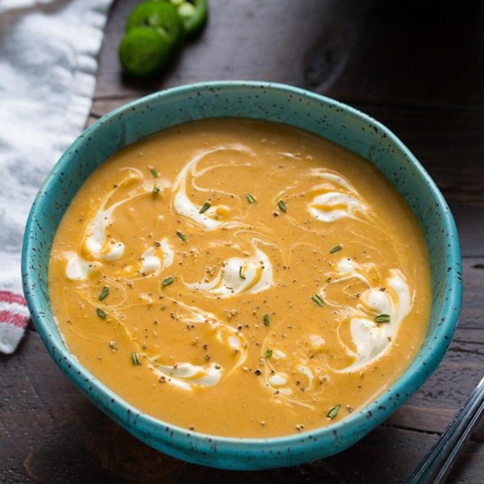 Caribbean Sweet Potato Soup