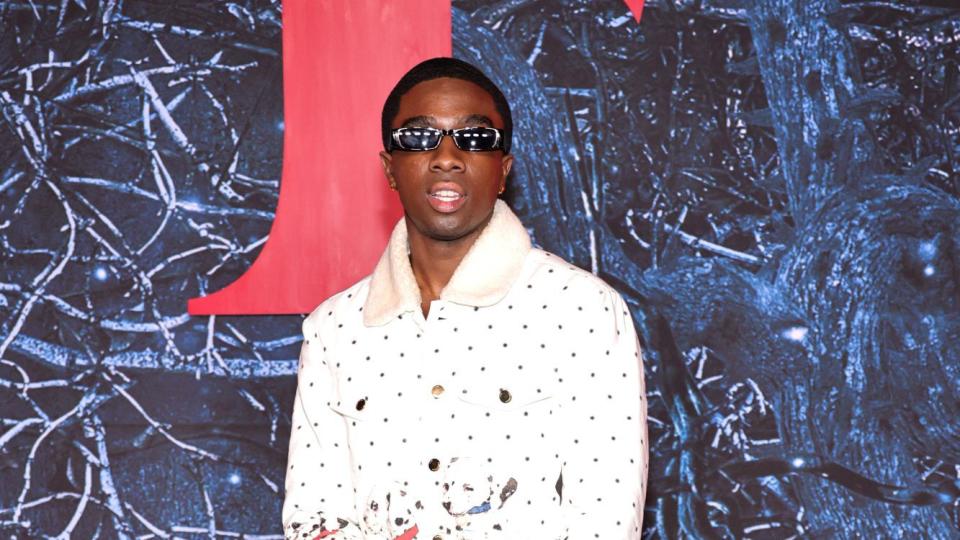 BROOKLYN, NEW YORK - MAY 14: Caleb Mclaughlin attends Netflix's "Stranger Things" Season 4 New York Premiere at Netflix Brooklyn on May 14, 2022 in Brooklyn, New York. (Photo by Theo Wargo/Getty Images)