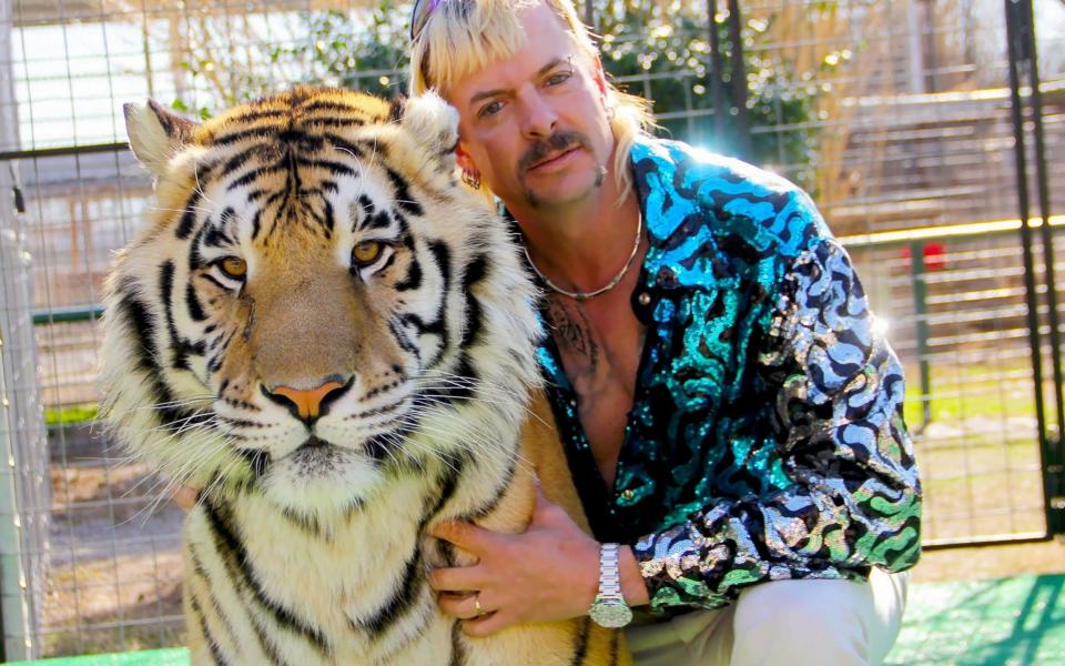 Joe Exotic is currently serving 22 years in federal prison - -/AFP