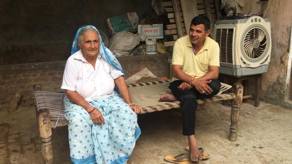 <div class="paragraphs"><p>This is Kuldeep's brother and their mother. She swears that her son did no wrong and the woman is a liar.</p></div>