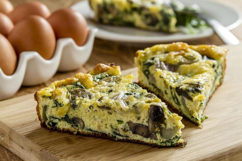 Instant Pot Spinach Frittata