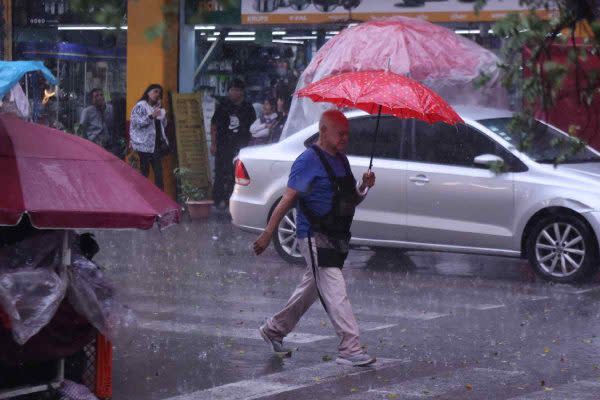 Lluvia en CDMX