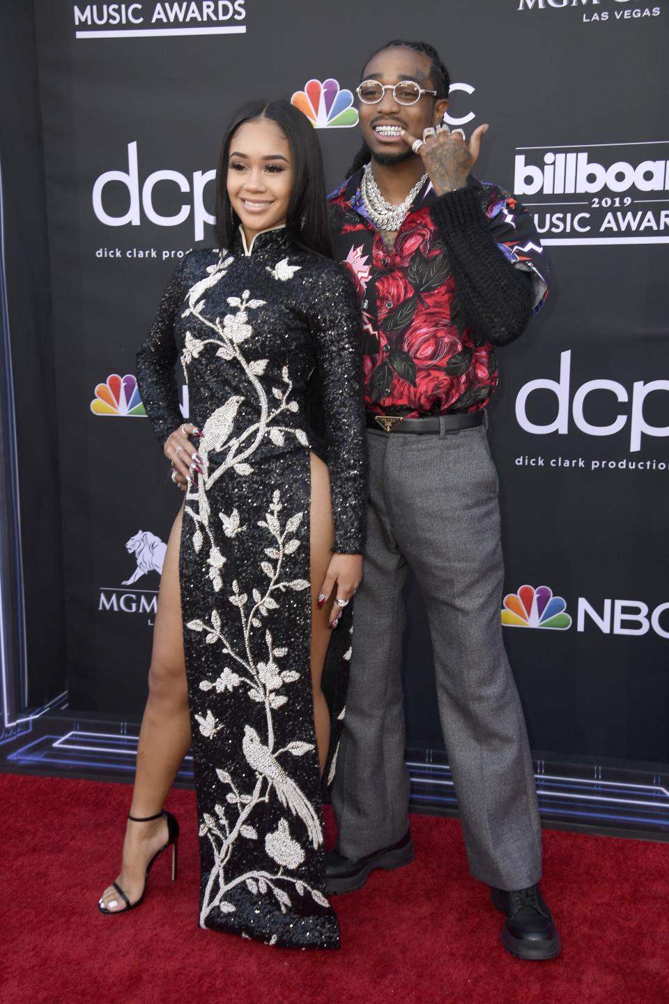 <h1 class="title">Saweetie and Quavo of Migos</h1><cite class="credit">Photo: Getty Images</cite>