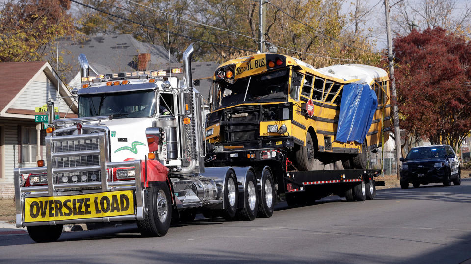 Deadly school bus crash in Chattanooga, Tenn.