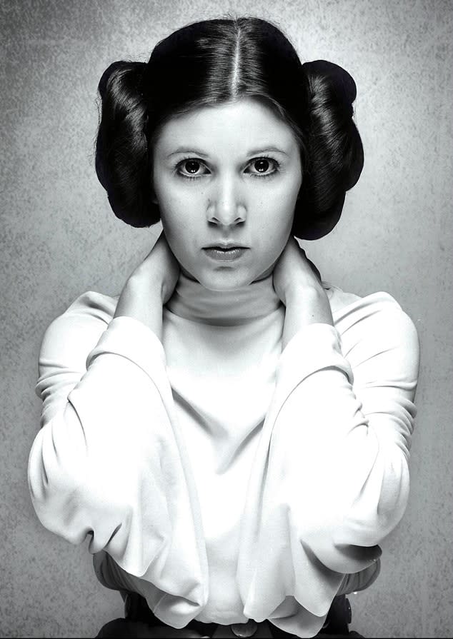 Carrie Fisher, Star Wars, 1977