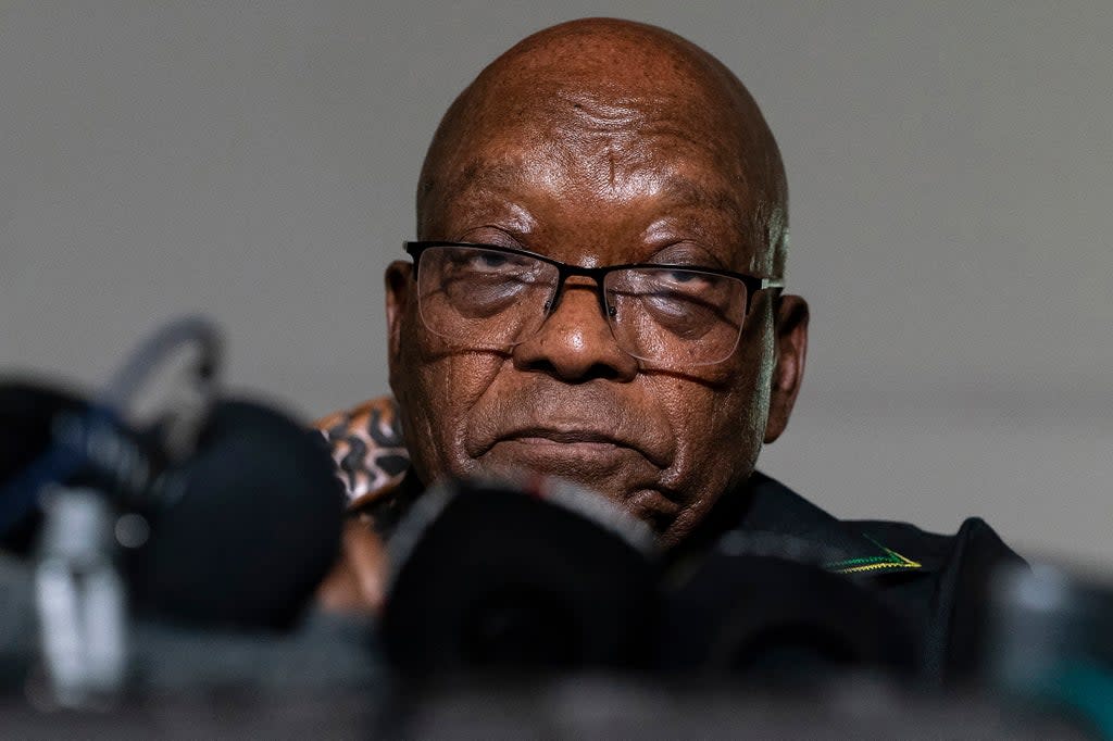 South Africa Zuma Parole (Copyright 2021 The Associated Press. All rights reserved.)