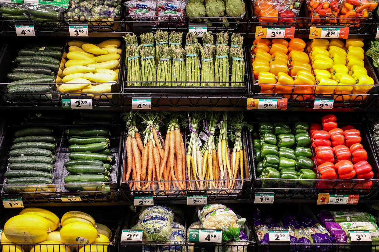 Produce at Kroger in Buckner. November 1, 2023