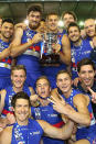 In the fourth quarter Footscray were down 18 points in the VFL grand final, but turned things around with an avalanche of goals. They went on to steamroll reigning premiers Box Hill by 22 points, claiming their first major trophy since they won their only VFL/AFL premiership in 1954.