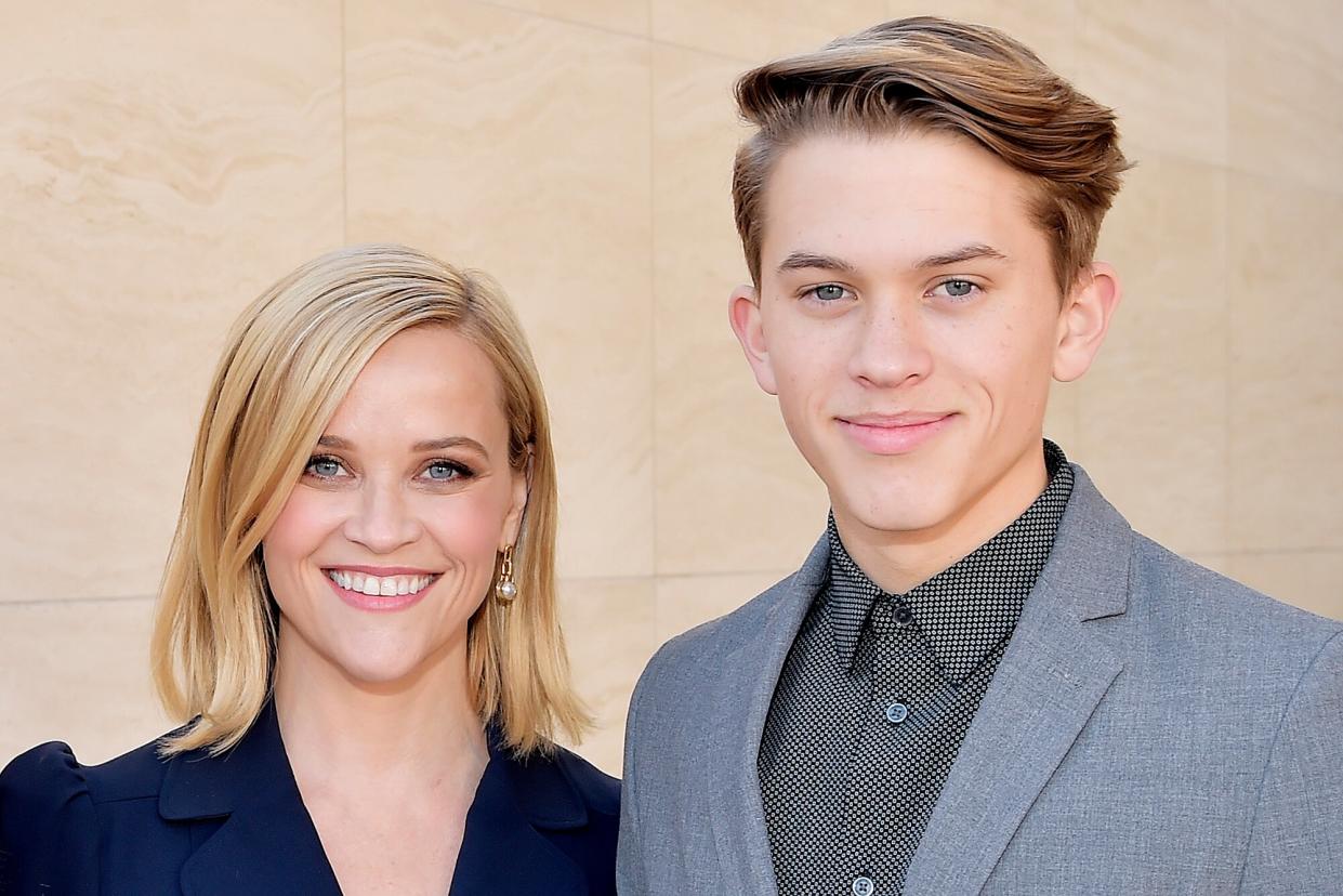 Reese Witherspoon, and Deacon Reese Phillippe attend The Hollywood Reporter's Power 100 Women in Entertainment at Milk Studios on December 11, 2019 in Hollywood, California.