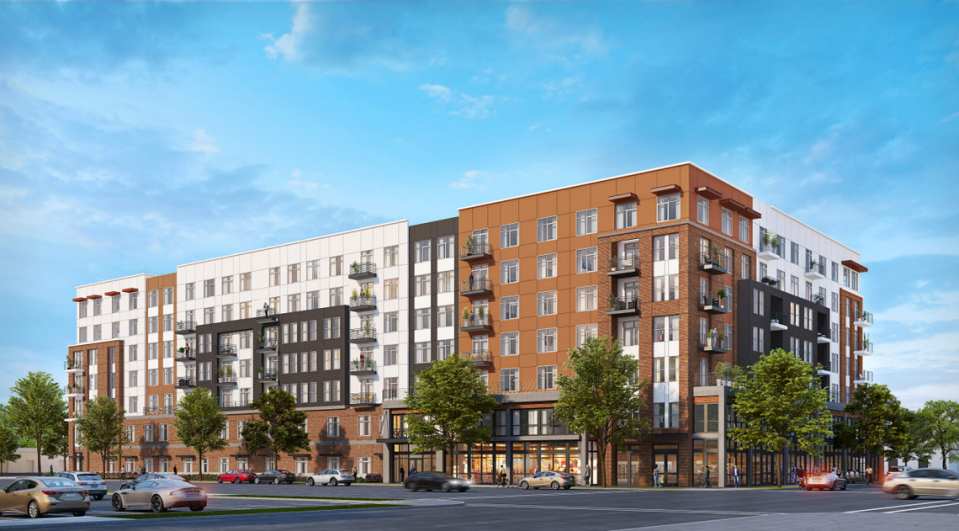 Anthem Properties of Vancouver, B.C., has proposed constructing a seven-story apartment building on the 900 block of S Street in downtown Sacramento, California.