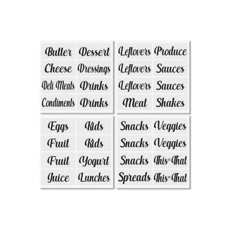 mDesign Home Organization Labels