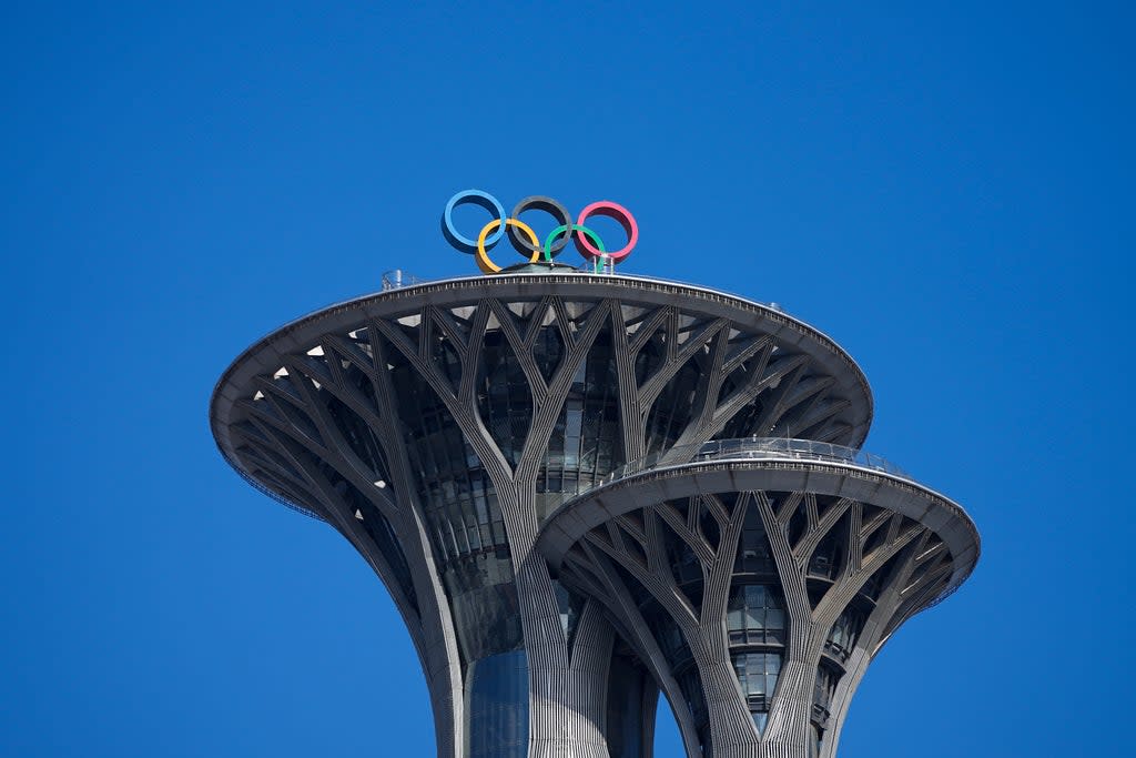 Many believe the Beijing Olympic cauldron should not be lit (Jae C. Hong/AP) (AP)
