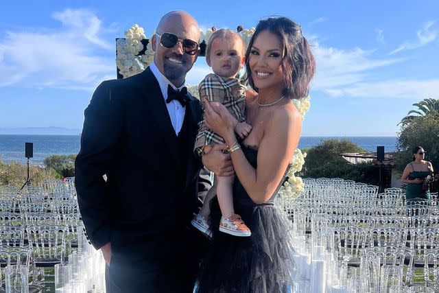 <p>Jesiree Dizon/Instagram</p> Shemar Moore and Jesiree Dizon with their daughter Frankie