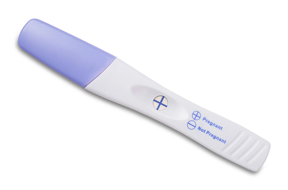 positive pregnancy test, pull-out method