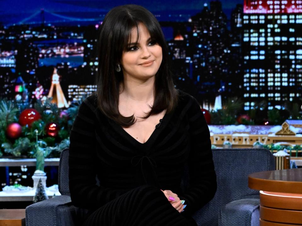 Singer Selena Gomez during an interview on Monday, December 5, 2022