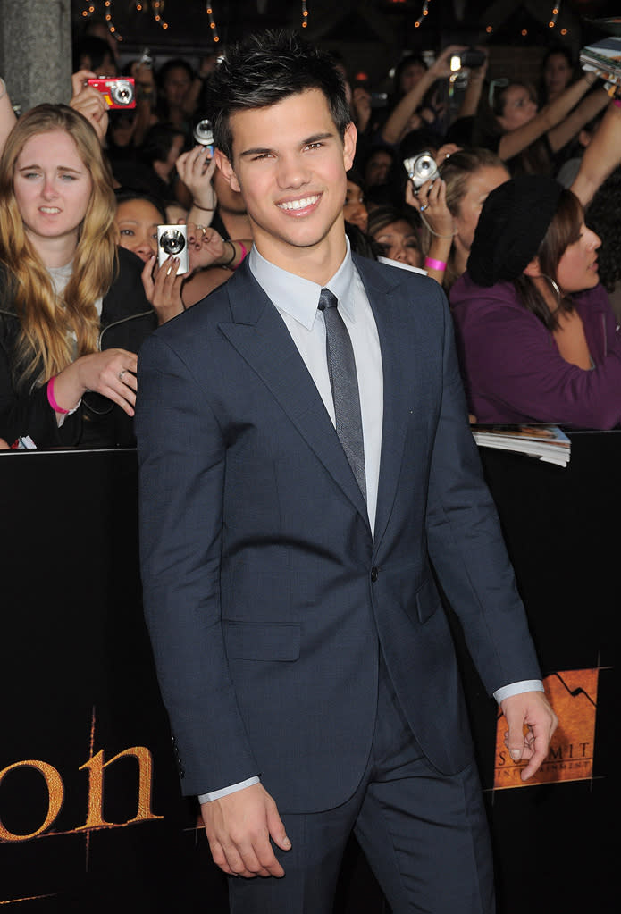 Twilight Saga New Moon LA Premiere 2009 Taylor Lautner