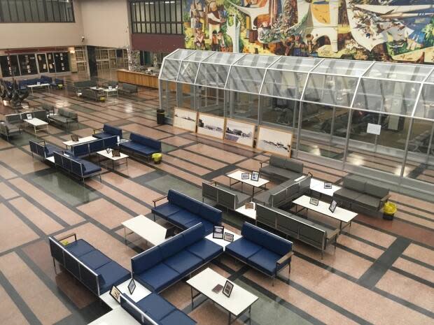 The National Trust of Canada once called Gander Airport's international departures lounge the most important modernist room in Canada.