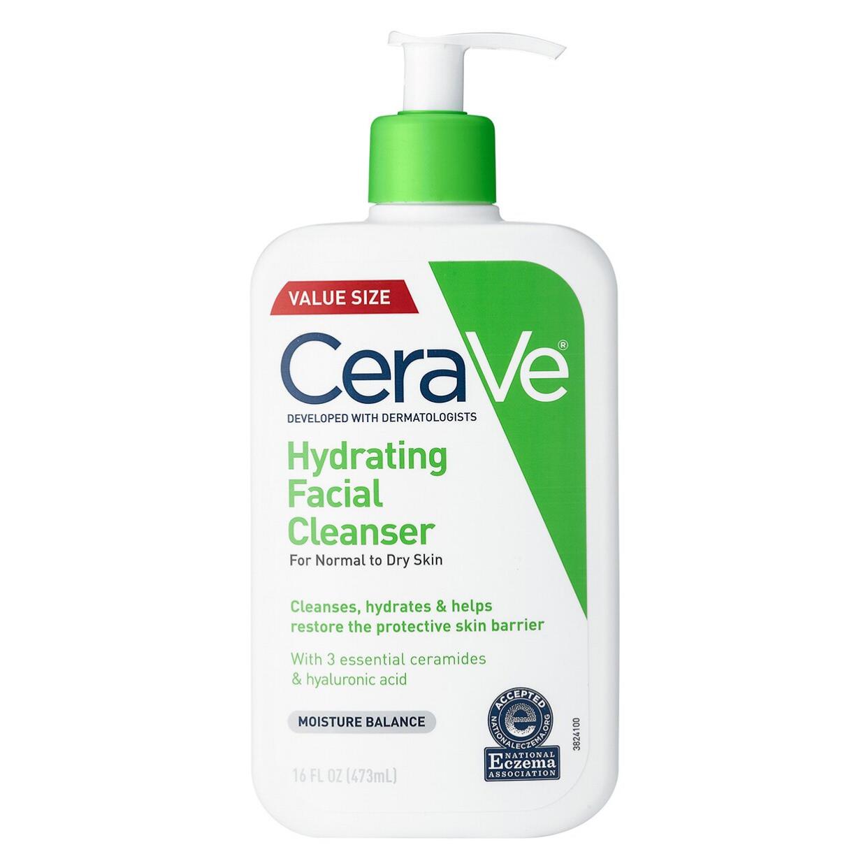 CeraVe Hydrating Facial Cleanser