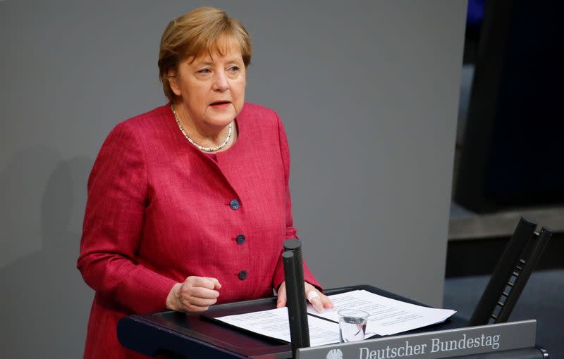 Session of the German Bundestag in Berlin