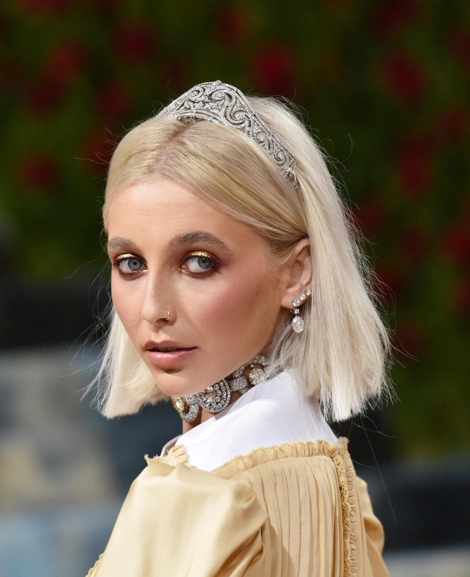 Emma Chamberlain's Bleach Blonde