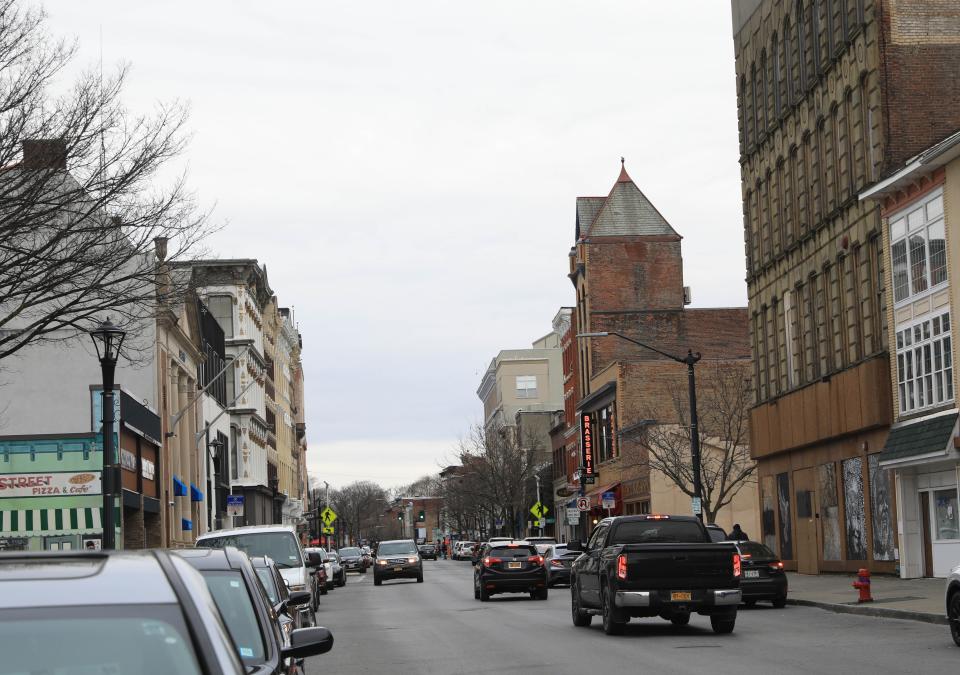 Main Street in the City of Poughkeepsie on March 26, 2024.