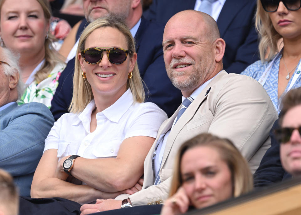 Zara and Mike Tindall