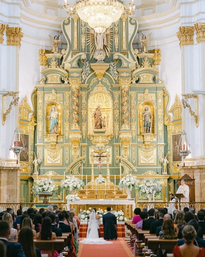 La boda de Andrea Martínez y Kepa Arrizabalaga