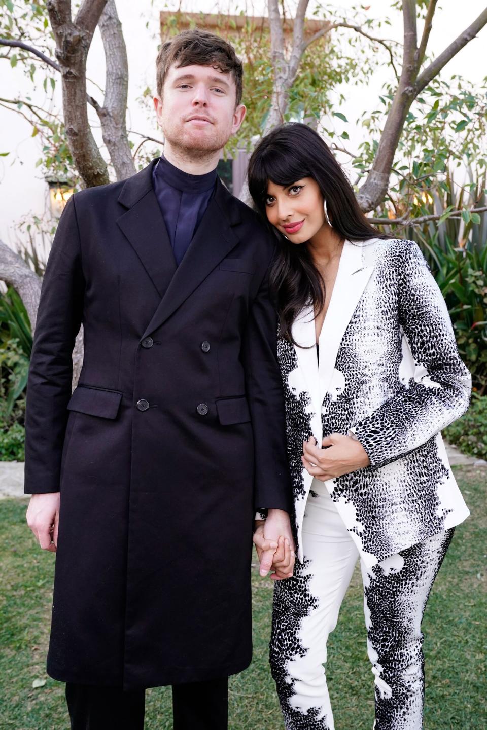 James Blake & Jameela Jamil 