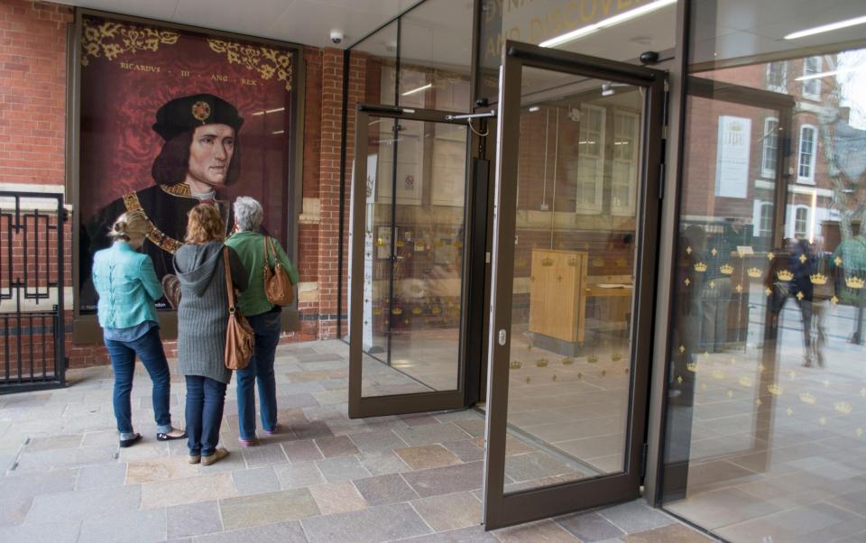 The exact spot where the remains of the monarch were found in 2012 will remain as part of a visitor centre for tourists - Alamy Stock Photo