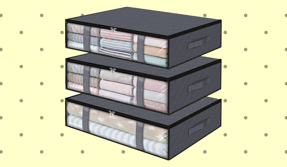 under bed storage bins