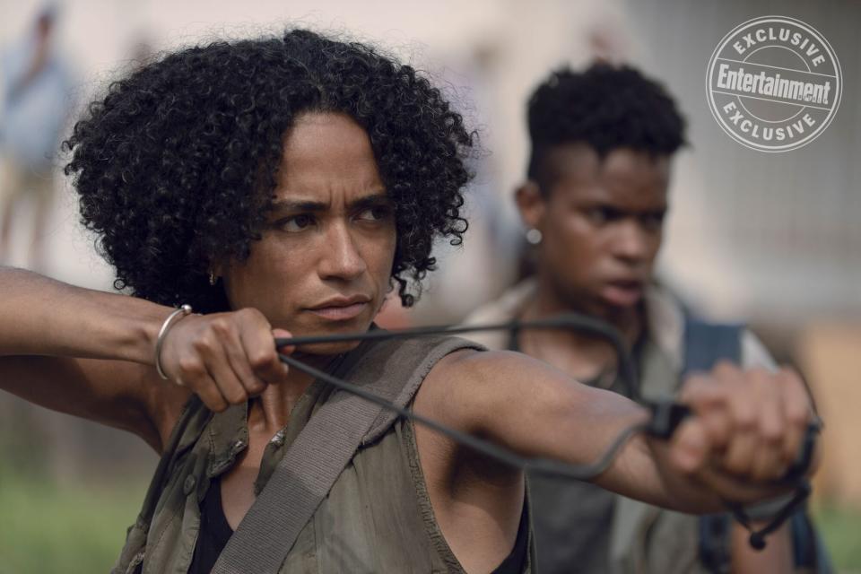 Lauren Ridloff on 'The Walking Dead'