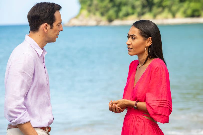 Fans believe Ralf Little and Josephine Jobert could be returning to the Death in Paradise franchise