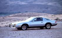 <p>The third-generation Camaro was offered in a now-practically-forgotten Berlinetta model with V-6 or V-8 power and an almost hypnotic digital dashboard. Interest in the Berlinetta shrunk to only about 4500 units in '86, and it wasn't part of the '87 lineup. There's a reason why they're forgotten.</p>