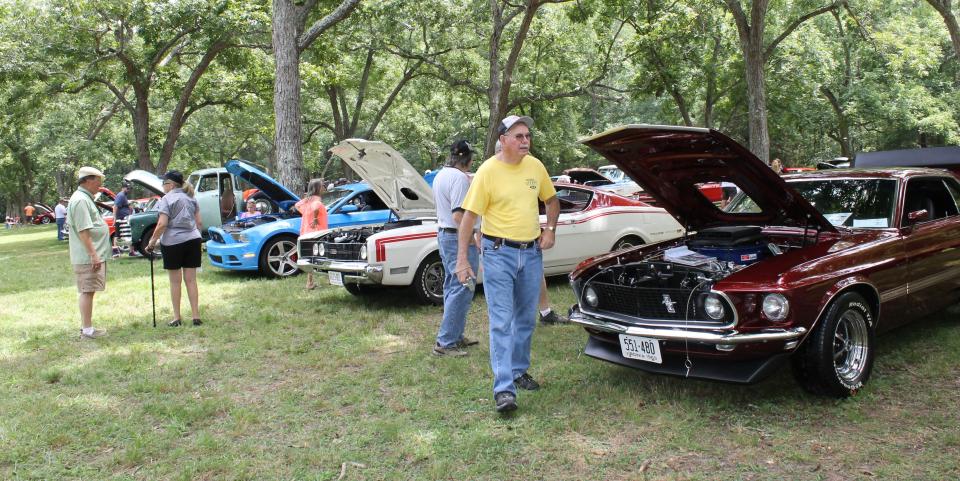 Southern Knights Cruisers Veterans Car and Bike Show at Richard Bland College in August 2019.