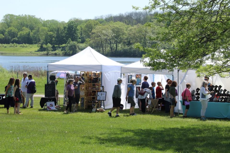 Kensington Art Fair on the Lake at Kensington Metropark in Milford.