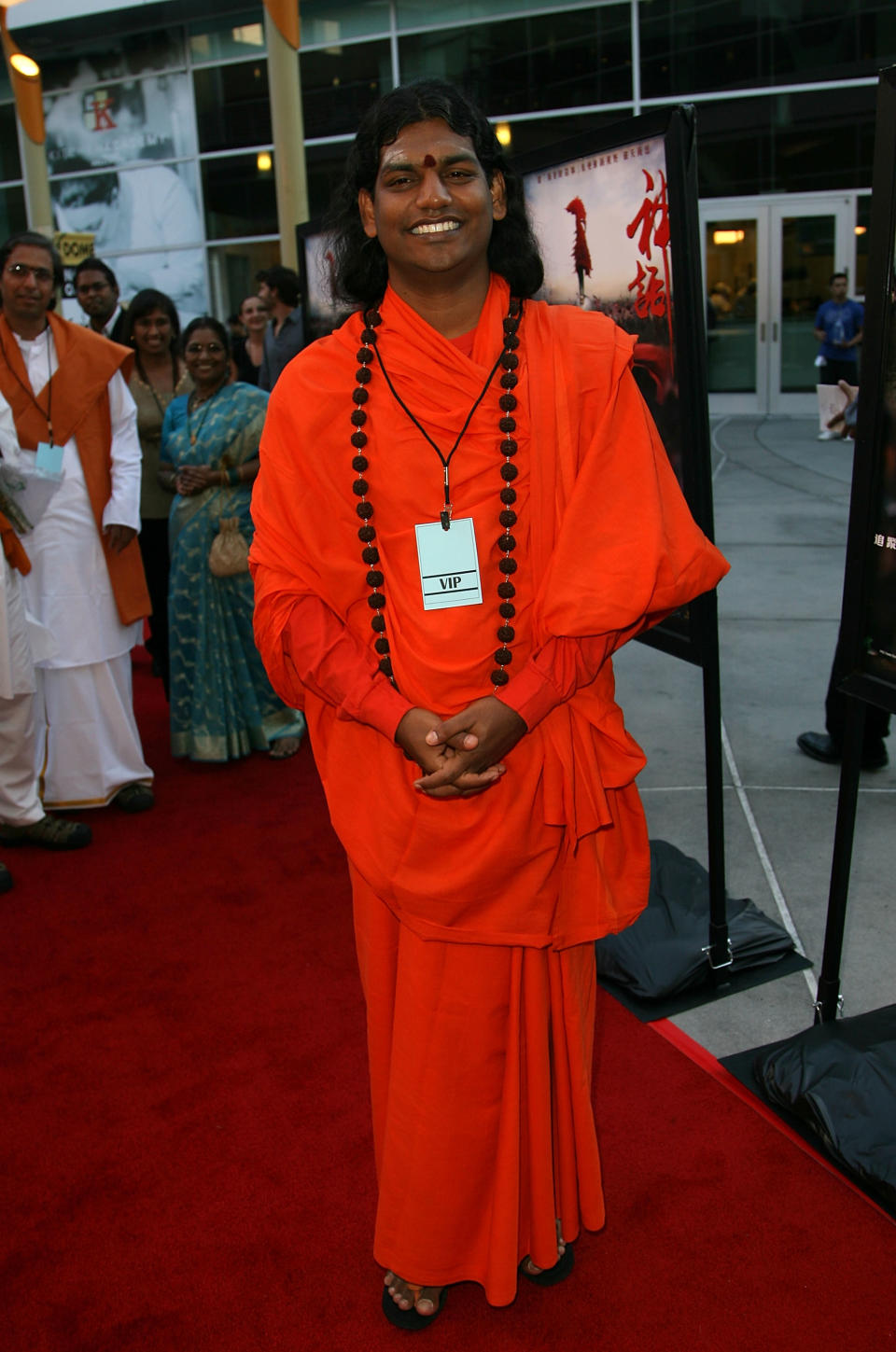 Nithyananda es el fundador del Nithyananda Dhyanapeetam Trust, con el cual estableció más de una docena de templos y ashrams en toda la India. (Foto: Michael Buckner/Getty Images)