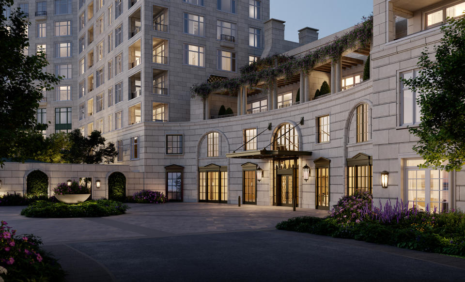 The Ritz-Carlton Residences, The Woodlands Porte Cochère