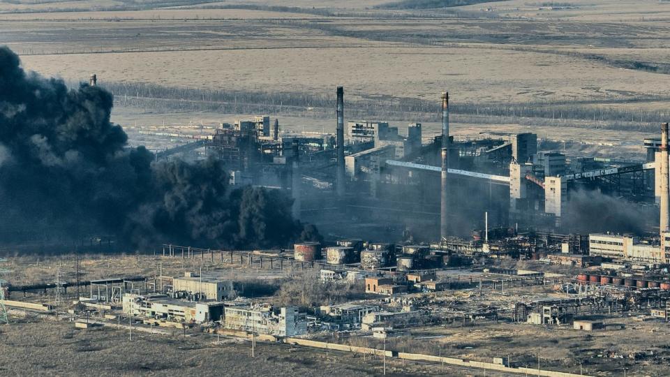 PHOTO: Russia Continues Long-Running Assault On Avdiivka Area (Libkos/Getty Images)