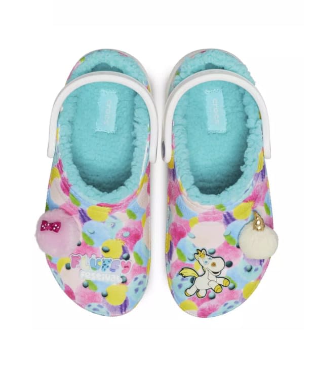 <p>Teens love to wear Crocs. Instead of a solid colored pair, consider this fun and unique variation. These Pixar Crocs have a faux sherpa lining. They also feature accents from Pixar characters. There are totally teen appropriate. </p><p><em><a href="https://go.skimresources.com?id=113896X1572730&xs=1&url=https%3A%2F%2Fwww.shopdisney.com%2Fpixar-fuzzy-fun-clogs-for-adults-by-crocs-2019105855539M.html%3FisProductSearch%3D0%26plpPosition%3D11%26guestFacing%3DGifts-Gifts%252520by%252520Occasion-Easter&sref=parade.com%2Fshopping%2Feaster-gifts-teens" rel="noopener" target="_blank" data-ylk="slk:Pixar Fuzzy Fun Clogs for Adults by Crocs, $64.99 a Shop Disney;elm:context_link;itc:0;sec:content-canvas" class="link ">Pixar Fuzzy Fun Clogs for Adults by Crocs, $64.99 a Shop Disney</a></em></p><p>Shop Disney</p>