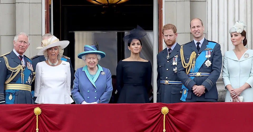 Meghan und Prinz Harry haben offen über den Rassismus gesprochen, mit dem sie innerhalb der Königsfamilie zu tun hatten. (Bild: Getty Images)