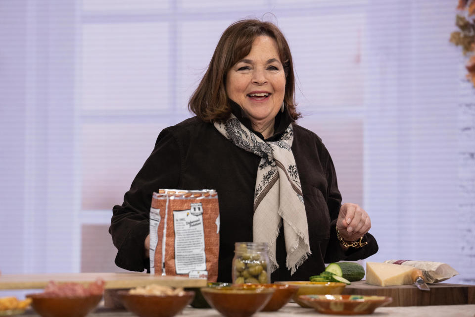 Ina garten cooking on the today show