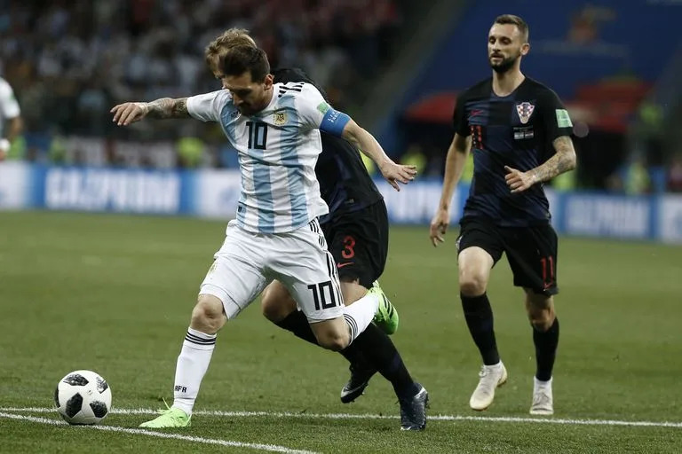Argentina Croacia desde la camara