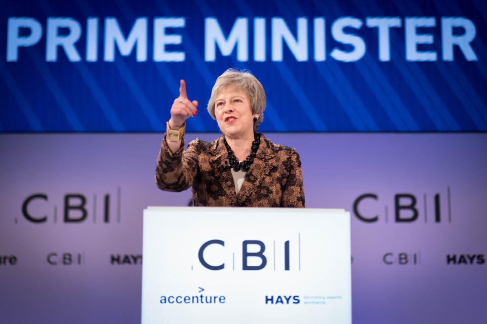 <p>Prime Minister Theresa May faced a backlash from business and political leaders.</p>