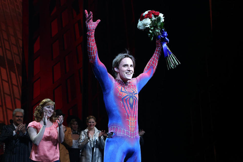 Reeve Carney in "Spider-Man: Turn Off the Dark."